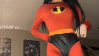 Little Warren leaked onlyfans – superhero girl stript tease!!!